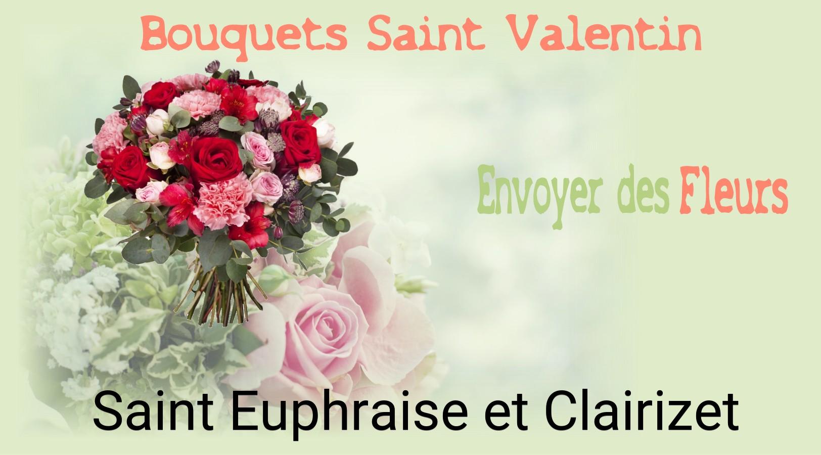 Roses de Saint-Valentin livrées à Saint-Euphraise-et-Clairizet